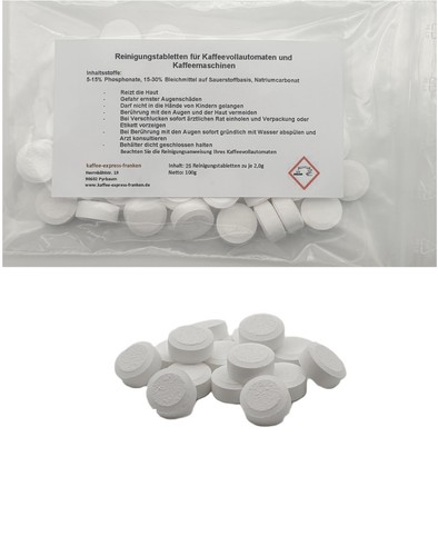 Reinigungstabletten pass - 25,
