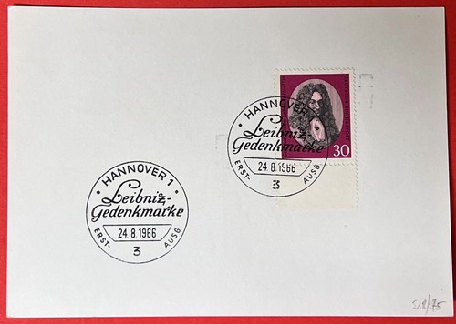 Ersttagsstempel brd 1966 - brd,