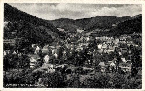 Sitzendorf thüringen - ak,