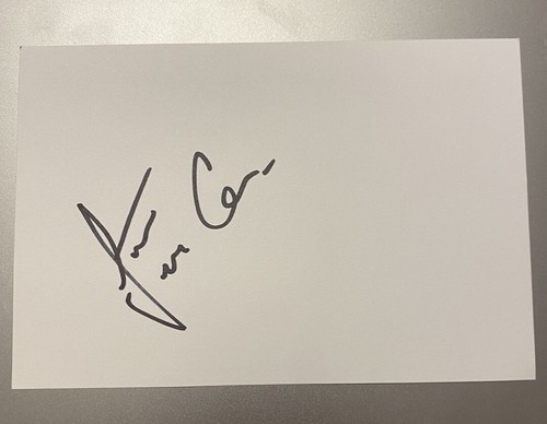 Stuart mccall signierte 6x4 - stuart,