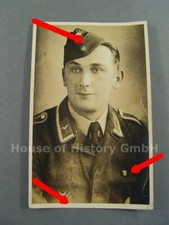 106283, Portrait Foto: Lw Unteroffizier, Spanienkreuz, Feldspange Legion Condor