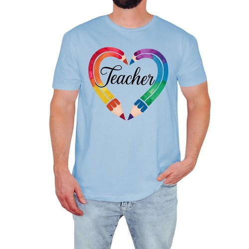 Buntes lehrer herren shirt - lehrer,