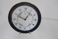 alte Wanduhr - Uhr Porzellan -