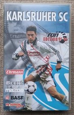 KSC 1995-96 VHS mit Autogramm Video Kassette Bundesliga Fussball Karlsruher SC 