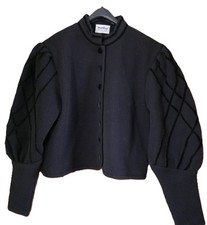 Strickjacke Meico Landhaus-Look,Trachtenmode Strickmode Damen Größe:44