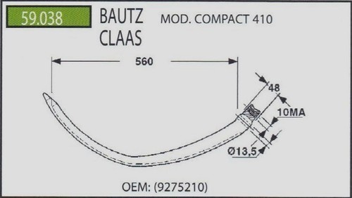 Pressennadel nadel claas bautz - pressennadel,