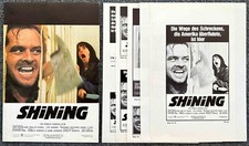 The SHINING - Stephen King / Stanley Kubrick - Werberatschlag + Bonus