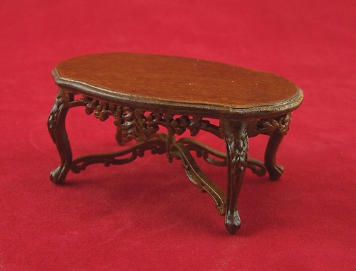 Barock tee tisch aus holz - barock, von