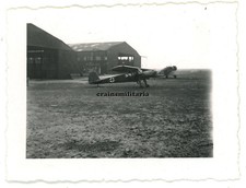 Orig. Foto Fieseler Fi 156 Storch Flugzeug mit Junkers W-34 am Flugplatz
