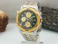 Seiko Quartz Chronograph Sports 150 7T32-6C09 Herrenuhr Ø ca. 41 mm Alarm Datum