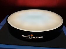 MOET CHANDON CHAMPAGNER OVAL LED LEUCHTEND BELEUCHTETE EISEISKÜBELBASIS 