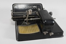 Q28T29- Alte Mignon AEG Schreibmaschine Einhandschreibmaschine