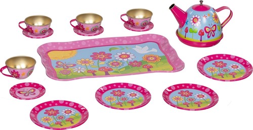 Teeservice aus blech - aus,