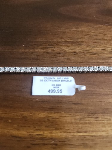 Lab diamond tennisarmband 5 - diamond,