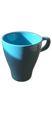 IKEA Kaffeetasse Blau Keramik