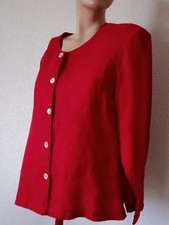 Kurt Kölln rote Leinenjacke L Neu