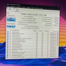 Emtec ECSSD512GNX160 X160 2.5 512 Gb Serial Ata  Iii Qlc 3D Nand ~E~