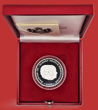 2003 Monaco 10 Euro Rainier III. & Albert II. Silber PP proof CoA+Box  RAR