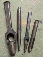 4 Henkellocheisen Rundlocheisen Locheisen 15 Und 3