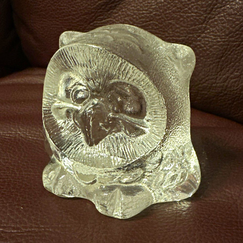 Goebel glasfigur figur eule - glasfigur,