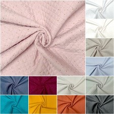 Musselin gesteppt 2x2 Gold