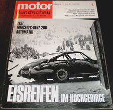 Motor Rundschau 01/66 Test
