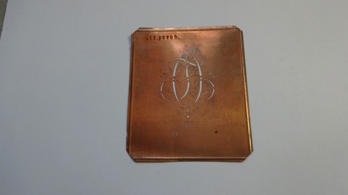 Monogrammschablone ca 110 - monogrammschablone,