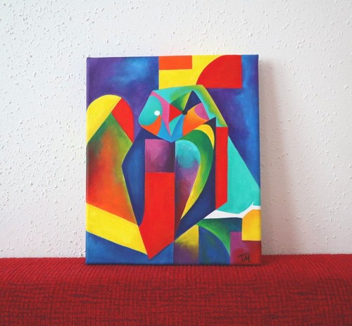 Abstrakte eule kunst - »abstrakte, eule«