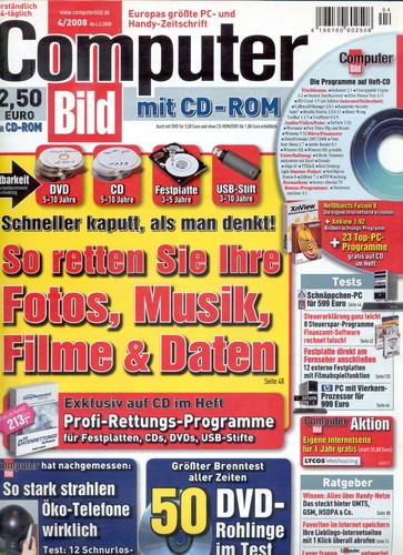 Computerbild 2008 mit cd - 4,
