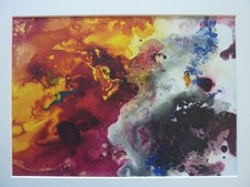 GERHARD RICHTER - Hochpigmentierter Farbdruck 2022 "Mood" !! Signiert