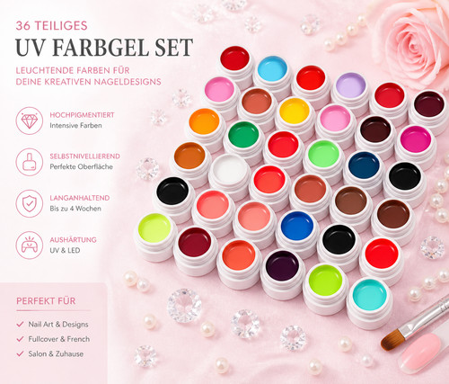 Farbgel set stück - set,