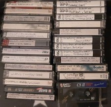 Sammlung 26 Musik Kassetten Basf Chrome Maxell Alternativ Metal Grind Bespielt