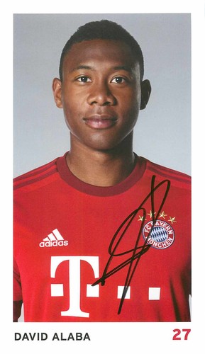 Autogramm david alaba - alaba,
