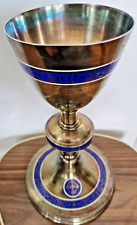 BIAIS Paris Kelch Messkelch Abendmahlkelch in echt Silber chalice kelk 24cm