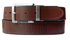 HARLEY-DAVIDSON Men's Traditional H-D Reversible Leather Belt