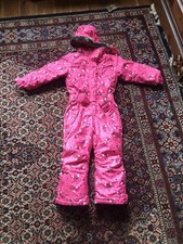 schneeanzug 116 mädchen, Etirel, Ungetragen