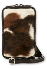 Cassandra Trachten Handytasche Umhängetasche Kuh kuhfell Echtfell Schulterriemen