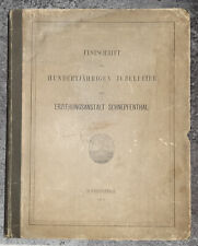 Erziehungsanstalt Schnepfenthal 1884 Waltershausen Stammtafeln Salzmann Ausfeld