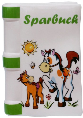 Spardose pferdchen sparbüchse - pferdchen,