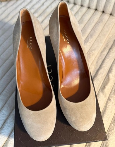 Gucci wildleder pumps 40cm - pumps,