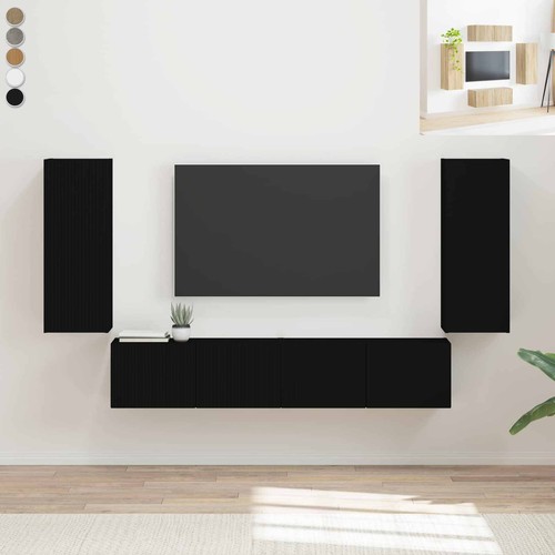 Pcs wandregal set - pcs, tv-wandregal-set