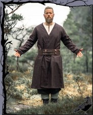 Mittelalter Wikinger Mantel Klappenrock aus Wollgemisch - Balder  Leonardo Carbo