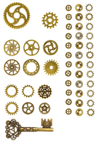 Steampunk deko zahnräder - deko,