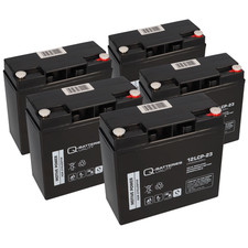 Akkusatz 5x 12V 23Ah