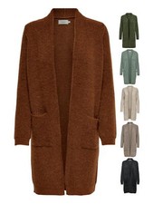 Only Damen Long Cardigan OnlJade Knitwear Cosy lange Strick-Jacke XS S M L XL 