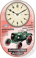 Hela D 112 Schlepper Oldtimer Wanduhr Traktor Klassiker Deko Lanz Aulendorf