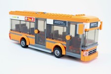 LEGO® City Bus MOC ähnlich dem aus Set 7641 orange gebraucht
