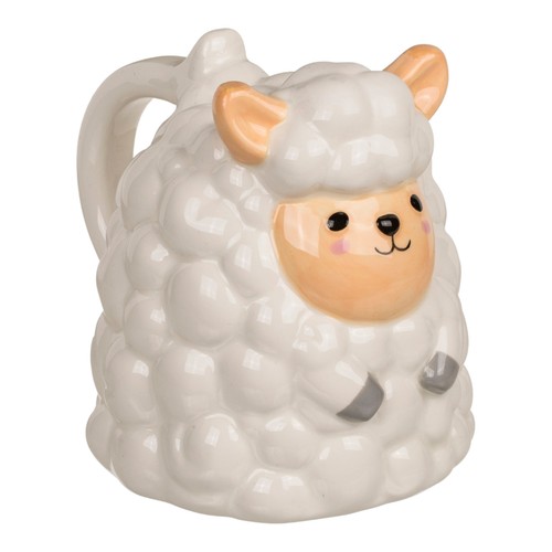 Schaf kopfüber kaffeebecher - schaf,