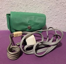 DDR Kleiner TAUCHSIEDER im Etui WELTOR für CAMPING KÜCHE HAUSHALT Funktioniert