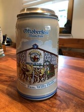 Oktoberfest Steingut Maßkrug
